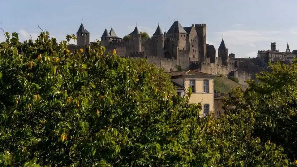 Carcassonne Francja. 