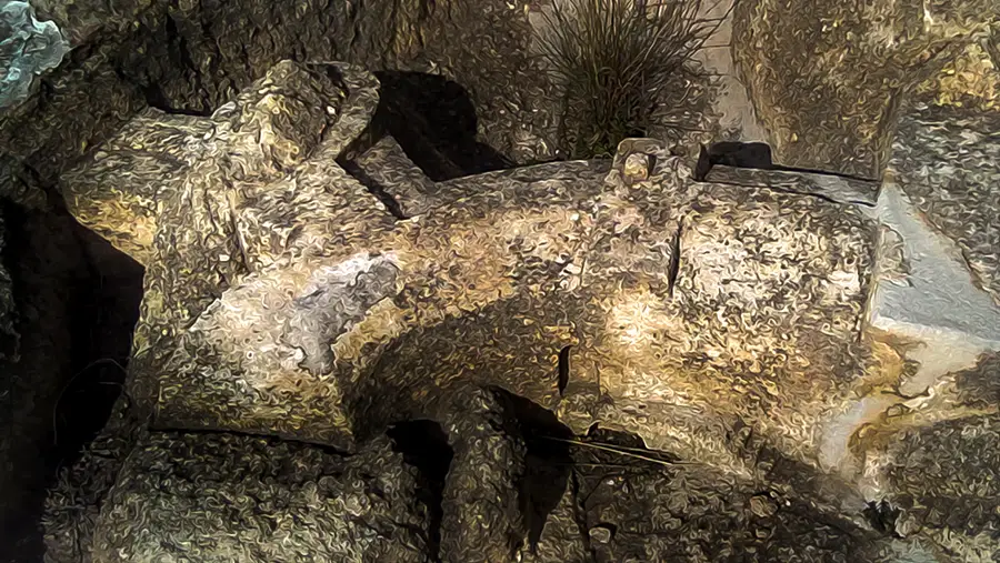 Dolina Rio Vinalopo. Castellar de la Morera nieopodal Elche na Costa Blanca