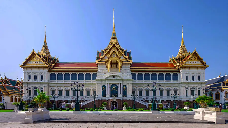 Front Pałacu Królewskiego w Bangkoku