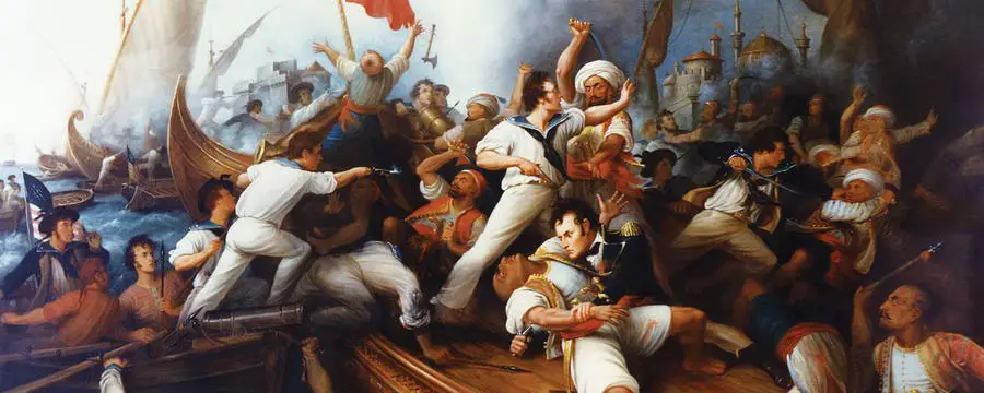 Piraci na starym obrazie