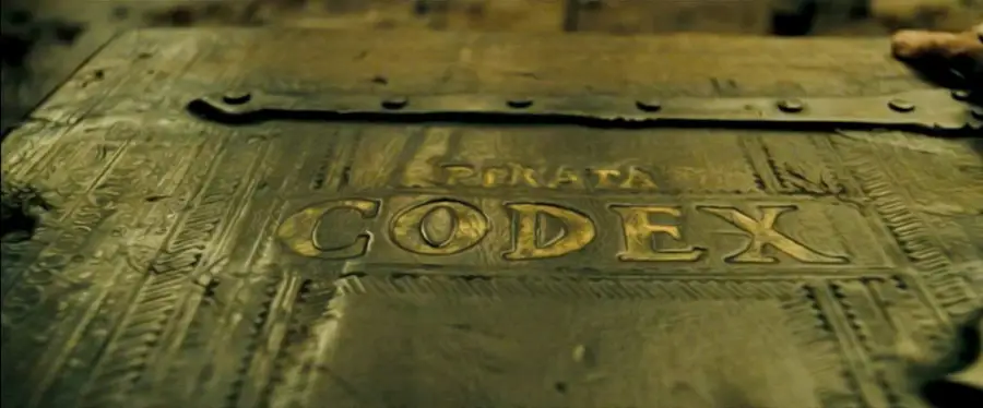 Księga ze spisanym pirackim kodeksem