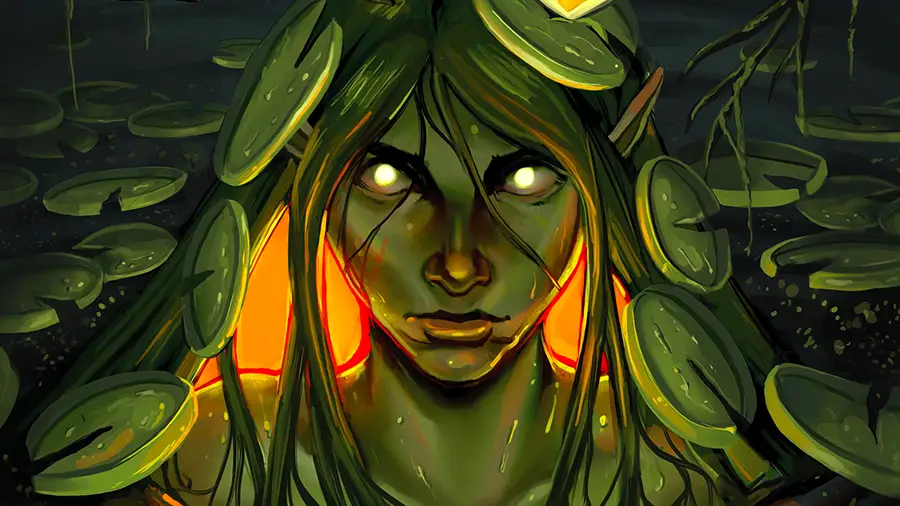 Czeska rusałka przepowiadająca przyszłość