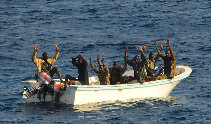 Somalijscy piraci schwytani na gorącym uczynku