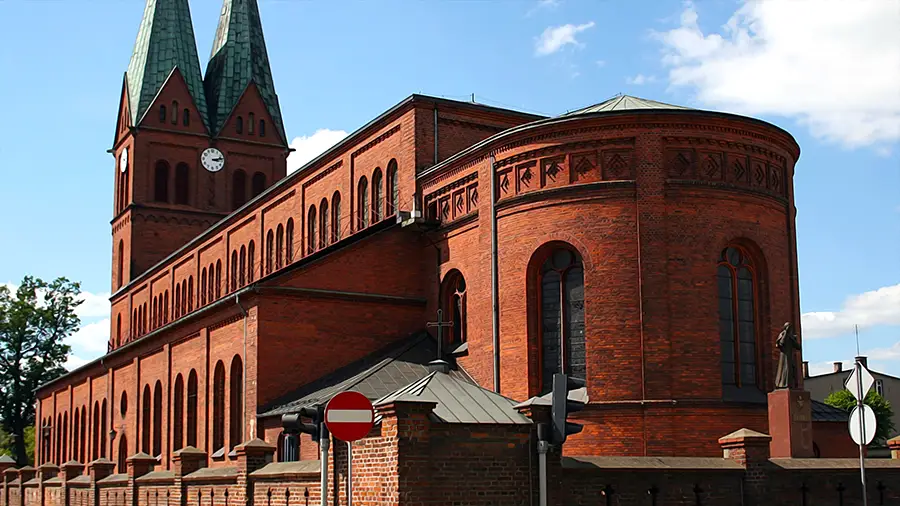 Kościół w Brusach na Kaszubach