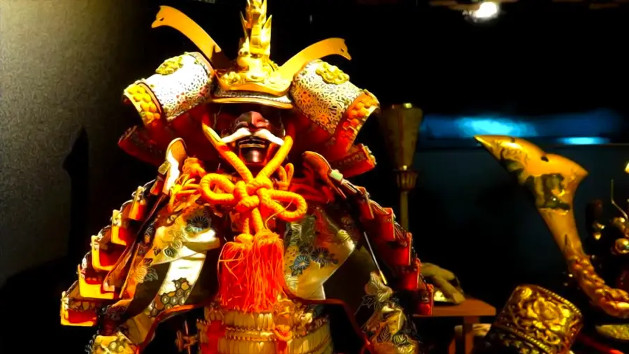 Galeria Perdana na Langkawi i zbroja japońskiego wojownika