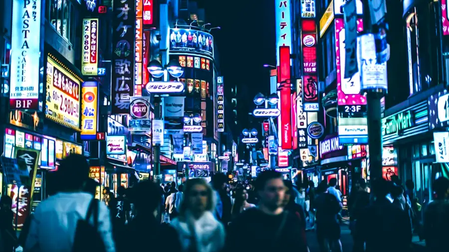 Tokio w nocy jest bardzo bezpieczne