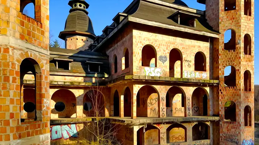 To co zostało z zamku w Łapalicach