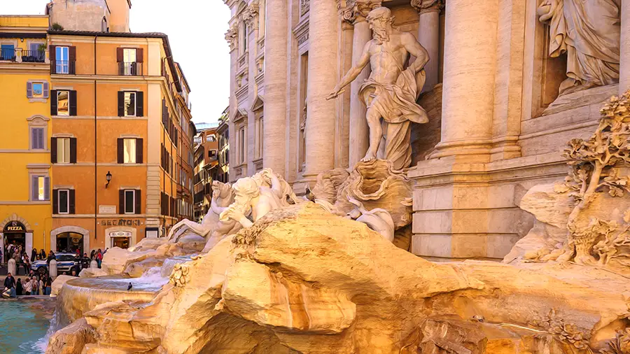 Fontanna di Trevi w Rzymie