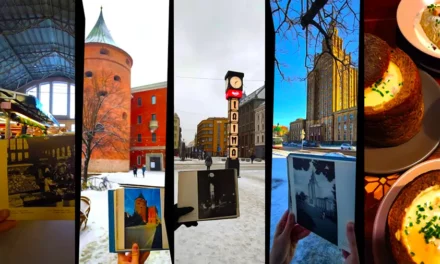 Ryga wyprawa w przeszłość z albumem starych zdjęć