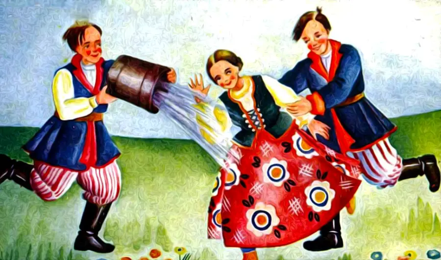 Lany Poniedziałek w dawnych tradycjach