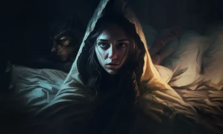 Zmora lub Mara senna słowiański demon nocnych koszmarów