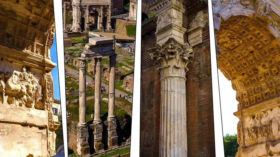 Forum Romanum w Rzymie jako centrum starożytnego świata