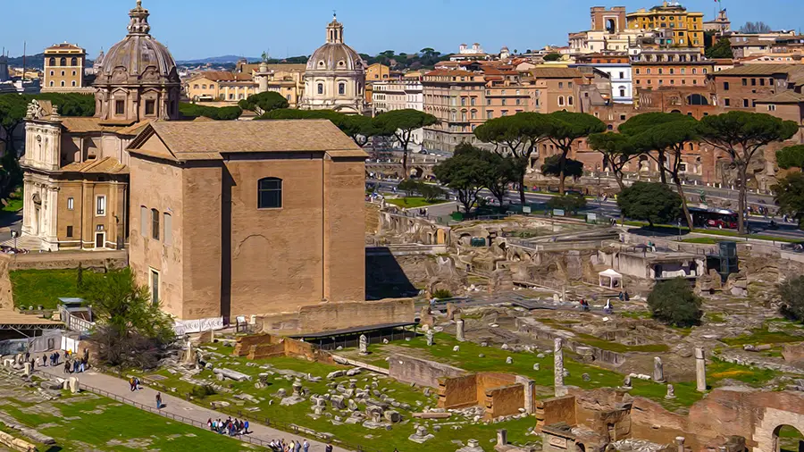 Bazylika Aemilia w Rzymie na Forum Romanum