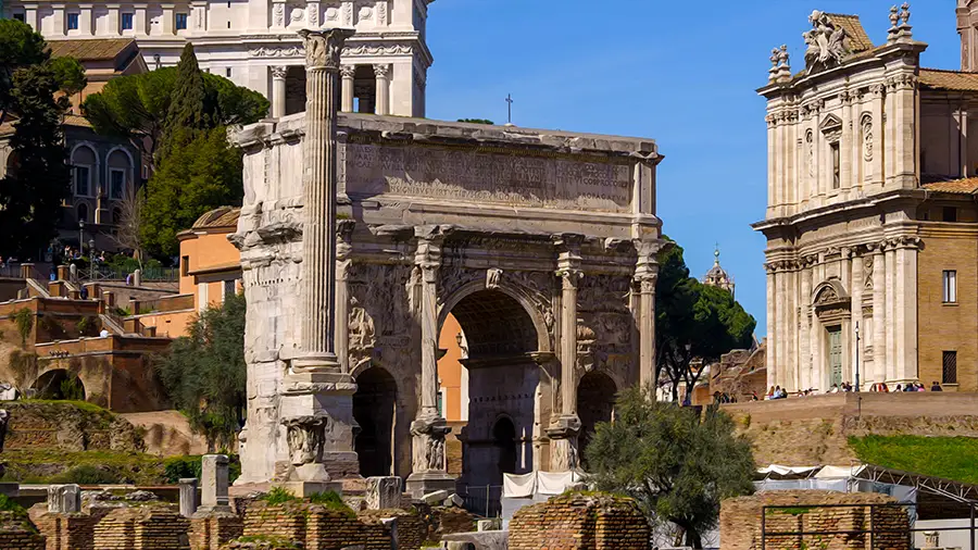 Kolumna Fokasa na Forum Romanum w Rzymie