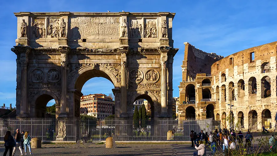 Łuk Septymiusza Sewera na Forum Romanum w Rzymie
