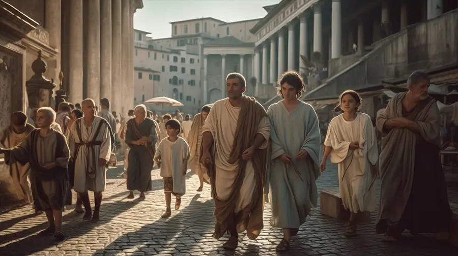 Mieszkańcy starożytnego Rzymu