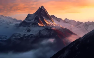 Zermatt i góra Matterhorn w Szwajcarii miejsce, gdzie nawet latem jest zima