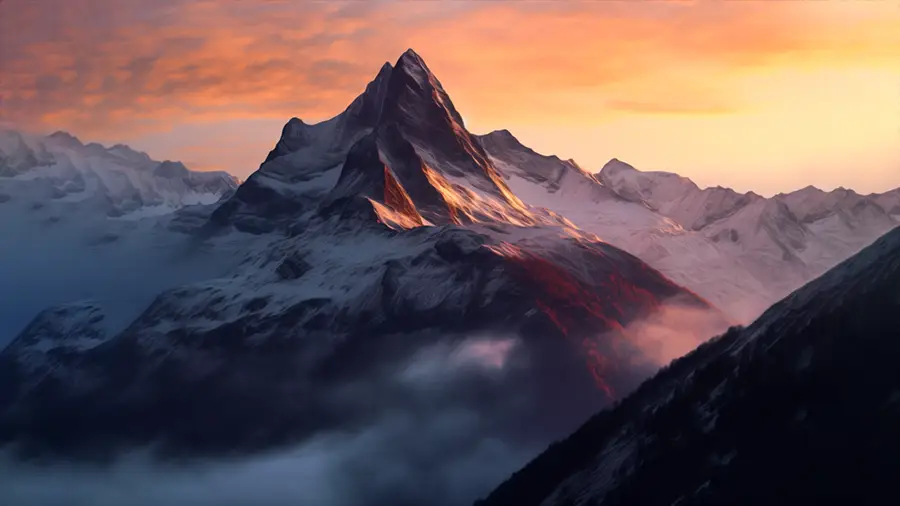 Zermatt i góra Matterhorn w Szwajcarii miejsce, gdzie nawet latem jest zima