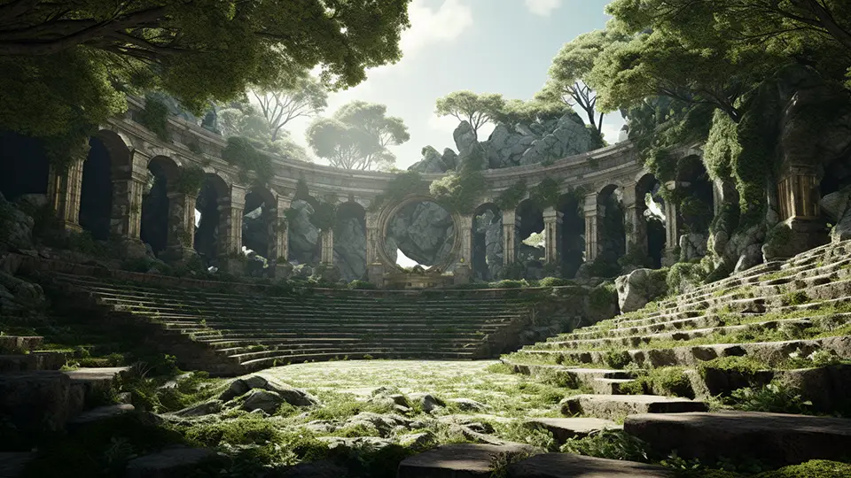 Starożytny rzymski teatr w Side