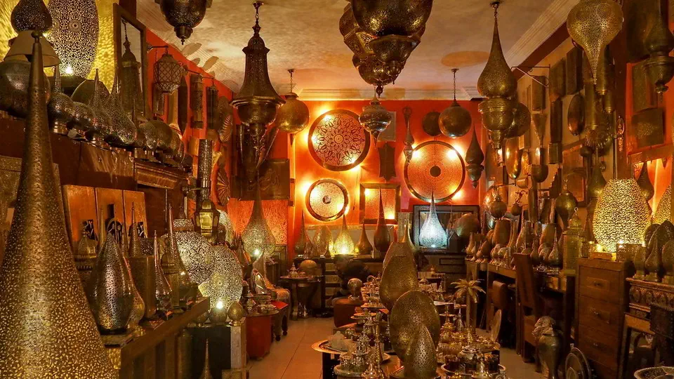 Marrakesz i słynny bazar Dżami al-Fana atrakcji medyny