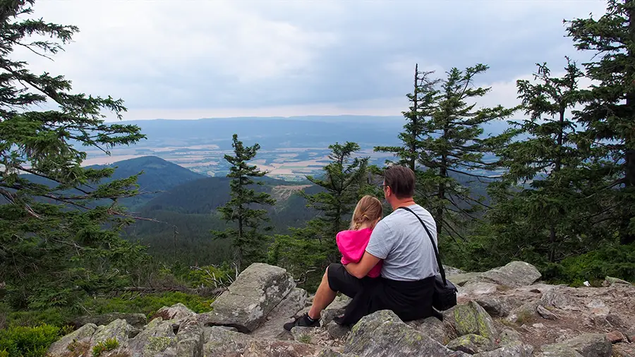 Czarna Góra w masywie Śnieżka na Dolnym Śląsku
