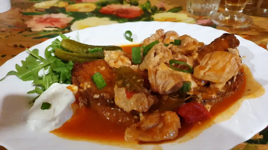 Potrawy z restauracji Młyn w Zwierzyńcu