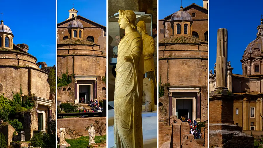 Świątynia Romulusa na Forum Romanum w Rzymie