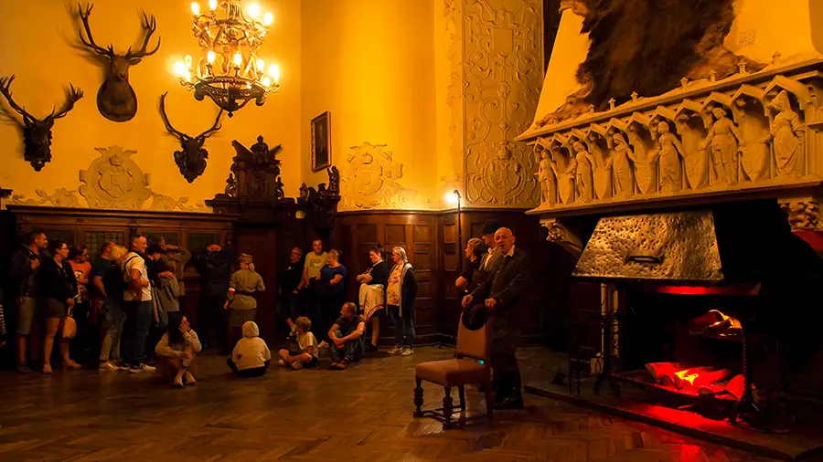 Nocne zwiedzanie zamku Czocha