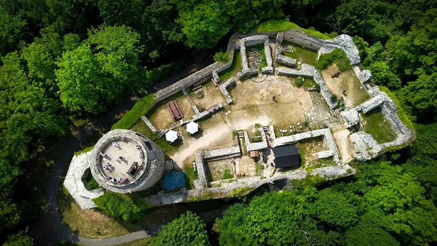 Zamek Wleń Lenno na Dolnym Śląsku 