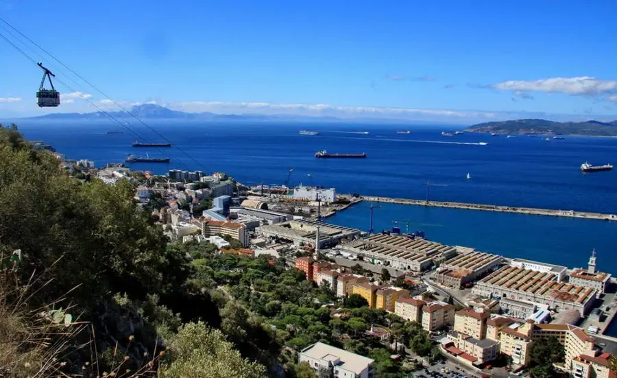 Kolejka linowa na Skałę Gibraltarską