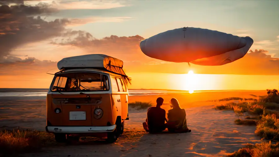Camperem po Niemczech Friedrichshafen, skansen Pfahlbauten i Meersburg