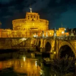 Zamek Świętego Anioła dawny grobowiec Hadriana w Rzymie