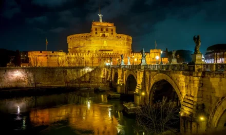 Zamek Świętego Anioła dawny grobowiec Hadriana w Rzymie