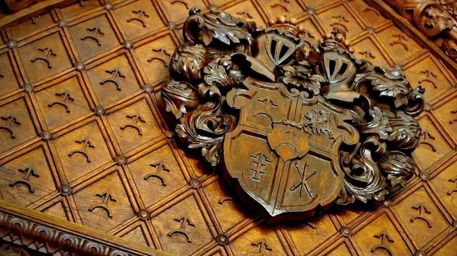 Herb z zamku w Kórniku