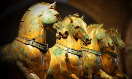 Rumaki Lizypa w Bazylice świętego Marka w Wenecji