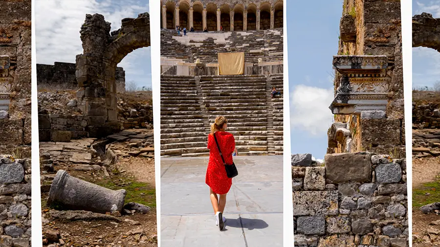 Aspendos starożytne ruiny i teatr w Turcji historia, informacje i ciekawostki
