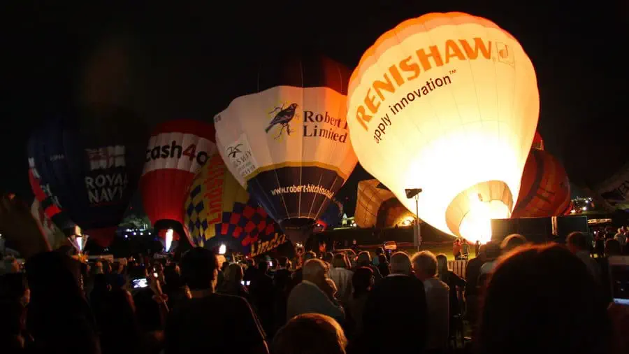 Balloon Fiesta w Bristolu balonowe święto