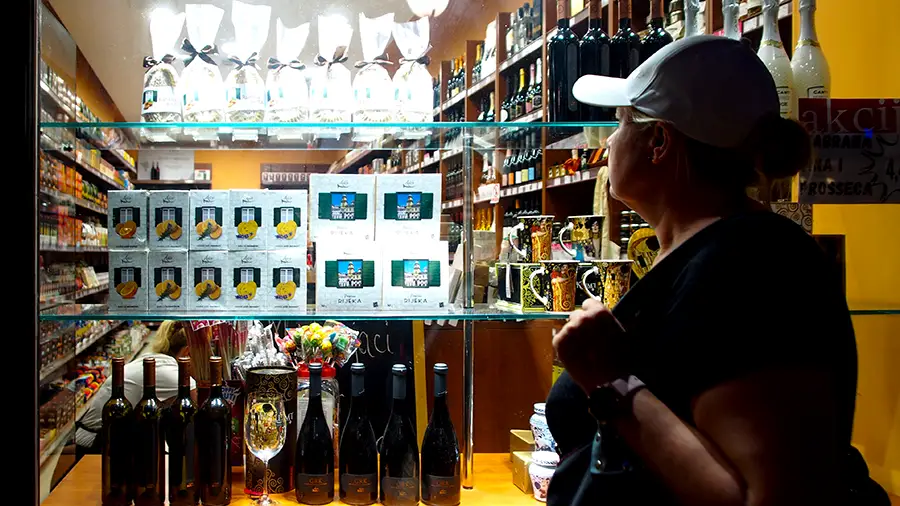 Rijeka w Chorwacji zakupy