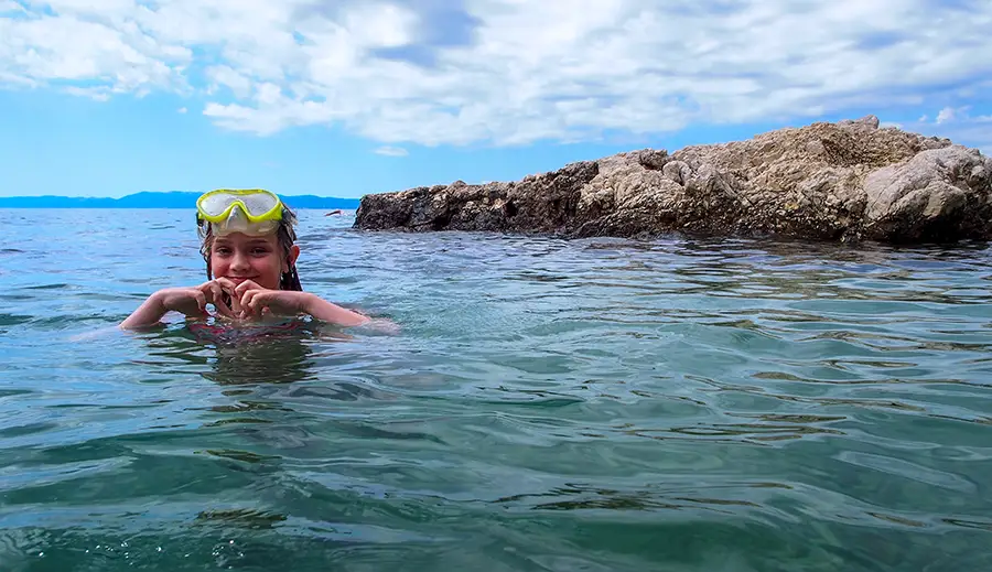 Rijeka w Chorwacji plaża nurkowanie