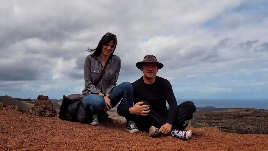 Piotr i Magda Kiżewscy na Lanzarote