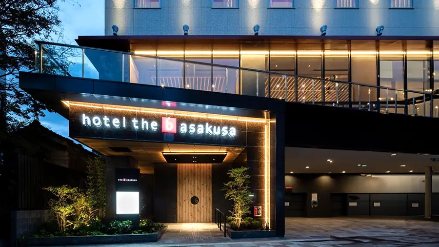 Hotel w dzielinicy Asakusa w Tokio