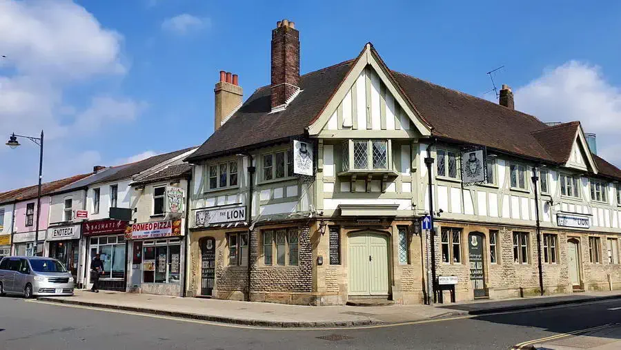 Ulica w Winchester w Anglii