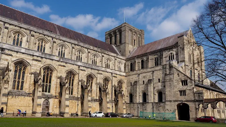 Katedra w Winchester w Anglii