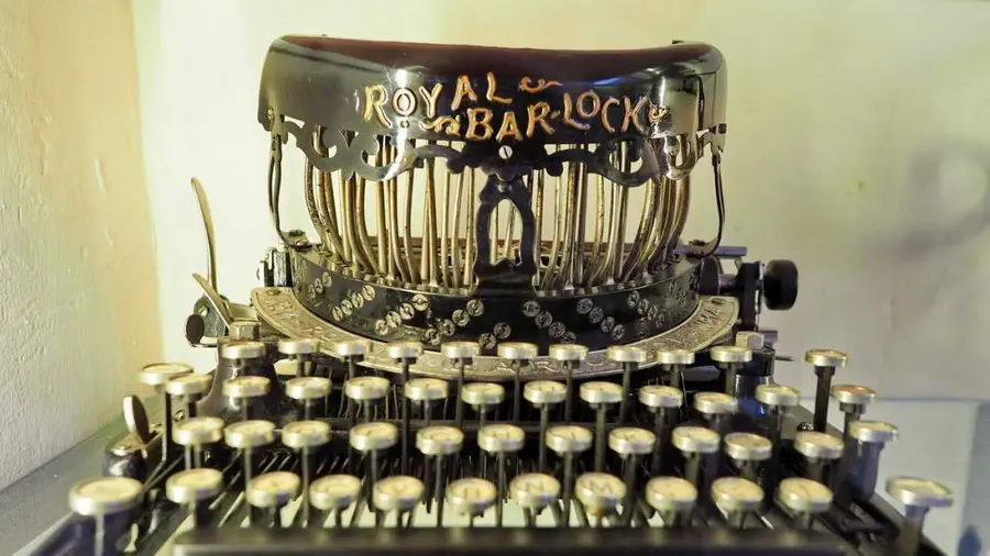 Maszyna do pisania z muzeum w Rondzie