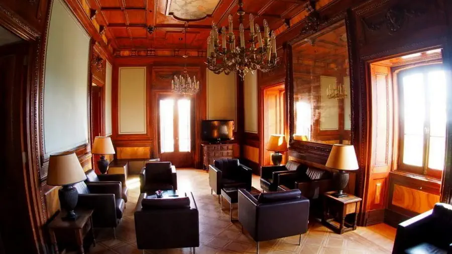 Palacio de Estoi koło Faro. Hotel w Pałac Palacio de Estoi niedaleko Faro w Portugalii.