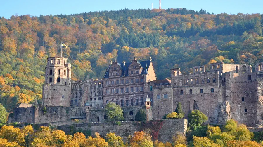 Zamek Heidelberg w Niemczech