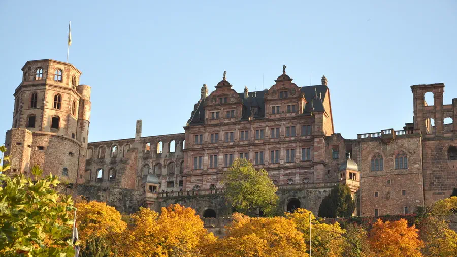 Zamek Heidelberg w Niemczech