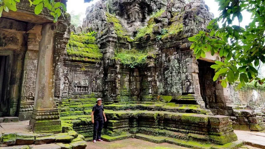 Świątynia w Angkor Wat w Kambodży