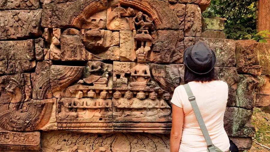 Świątynia Angkor Wat w Kambodży. Mroczna świątynia. Magdalena Kiżewska.