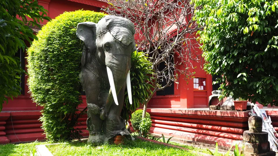 Muzeum Narodowe w Phnom Phen w Kambodży